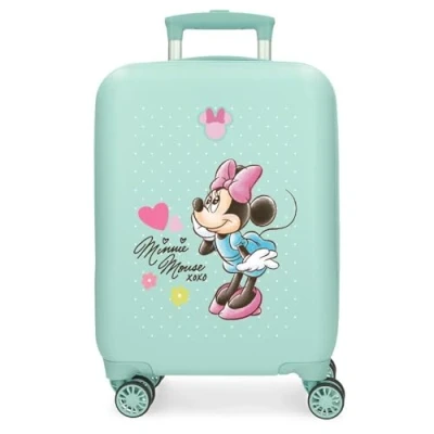 Imagen de Disney Joumma Minnie Imagine Maleta de Cabina Azul 33x50x20 cms Rígida ABS Cierre combinación Lateral 28,4L 2 kgs 4 Ruedas Dobles Equipaje Mano