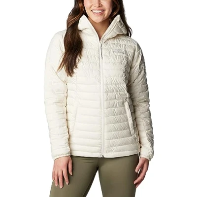 Imagen de Columbia Silver Falls Hooded Jacket Chaqueta Acolchada con Capucha, Mujer, Stone Green, L