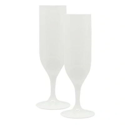 Imagen de Procos Copa de champán plástico, 2 piezas, reutilizable, vajilla fiesta para cumpleaños, fiestas temáticas, bodas