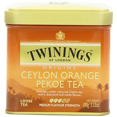 Imagen de Twinings Ceylon Orange Pekoe Tea, Loose 3.53 Ounce Tin