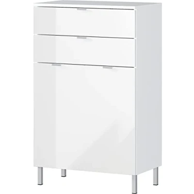 Imagen de GERMANIA DIE MÖBELMACHER Cómoda, Engineered Wood, Blanco, 60 x 97 34 cm
