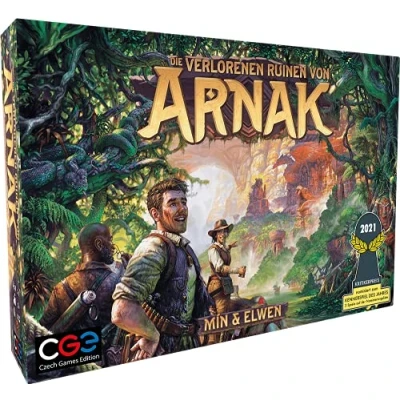 Imagen de Heidelberger Spieleverlag Die verlorenen Ruinen Von Arnak Grundspiel Editorial Juego de Mesa, Multicolor (Czech Games Edition CZ115)