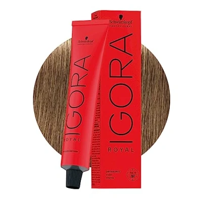 Imagen de Schwarzkopf Professional Igora Royal Cools Coloración permanente 60 ml 8 0 Light Blonde Natural