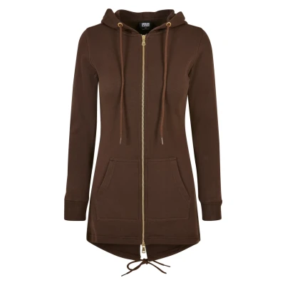 Imagen de Urban Classics Parka Sudadera con cremallera, Mujer, Talla: Small, Brown