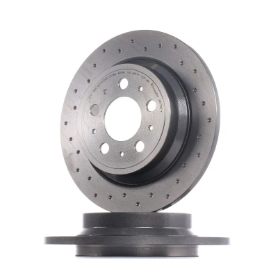 Imagen de BREMBO XTRA LINE 08.7765.1X Disco de freno 288 12 5 macizo, perforado revestido con tornillos VOLVO: S60 I, XC70 I Cross Country, S80