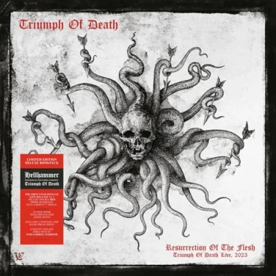 Imagen de Resurrection Of The Flesh 2 Vinilos Rojo + Single 7&quot; Triumph Death