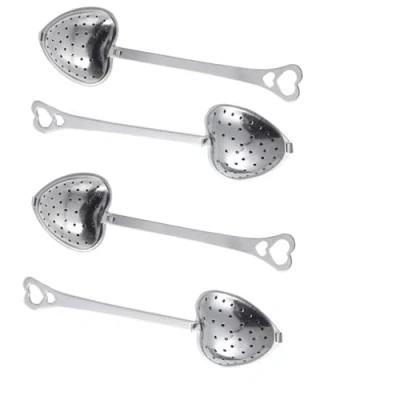 Imagen de Infusores de Té,4 piezas Bola Infusión té acero inoxidable,Filtro para Colador Infusor teteras, tazas y botellas