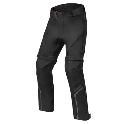 Imagen de OZONE Moto Union Junior Pantalones de Niños Textil Protectores Rodilla Nivel 1 Membrana Integrada Posibilidad Extensión Piernas 2 Canales Ventilación
