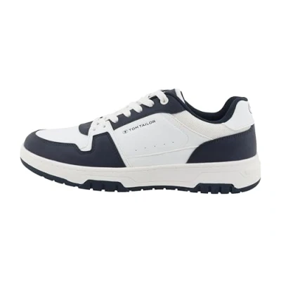 Imagen de TOM Tailor Zapatillas, Hombre, Talla: 42, White/navy Zapatos