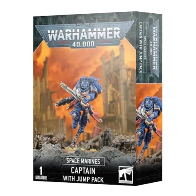 Imagen de Games Workshop Warhammer 40.000 Space Marines: Captain with Jump Pack (edición 2023)