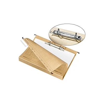 Imagen de Herlitz 10843357 Carpeta colgante (A4, cartón kraft Incluye Apertura Lateral