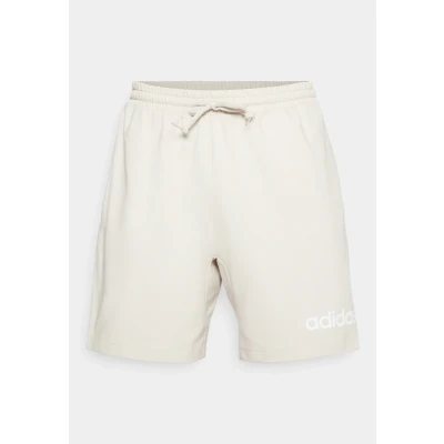 Imagen de adidas Hombre Essentials Linear Single Jersey Short, Wonder Alumina/White, L
