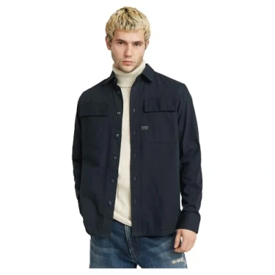 Imagen de G Star para Hombre Camisa CPO Regular, Azul (Legion Blue D23583 D773 862), L