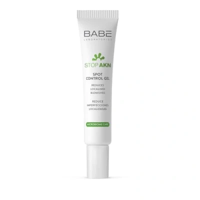 Imagen de Laboratorios Babé Stop AKN Gel Facial Secante 8 ml Acción Intensiva Cicatrizante Tratamiento Acné Combate las Imperfecciones del Rostro Crema para Granos de Cara No Comedogénico