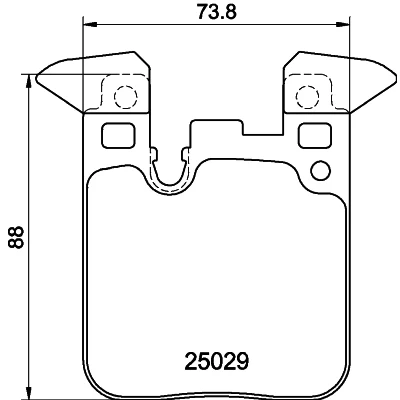 Imagen de HELLA 8DB 355 021 341 Juego de pastillas freno preparado para indicador desgaste con pesos equilibrio BMW: 3 Berlina, 1 Hatchback, Touring