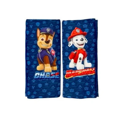 Imagen de Paw Patrol Juego de 2 Mini Almohadillas Patrulla Canina para Niño con Personajes Chase y Marshall. Ideal los Cinturones Seguridad Las Sillas Infantiles. Extra Cómoda Lavable.