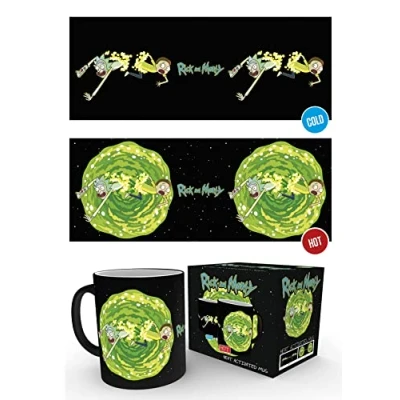 Imagen de GB Eye LTD, Rick y Morty, Portal, Taza Mágica cambiante de Color