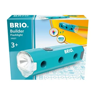 Imagen de BRIO Builder, Linterna 34601, Juguete de Construcción y Roles Educativo para Niños a Partir 3 Años