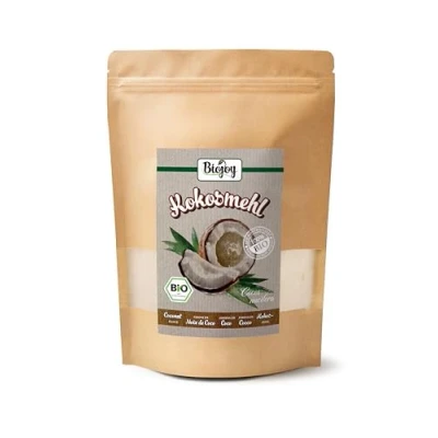 Imagen de Biojoy Harina de Coco BÍO (500 g), ideal para repostería y panadería (Cocos nucifera)