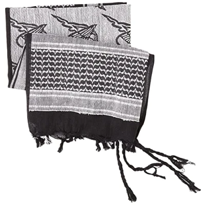Imagen de Mil Tec Bufanda de moda 12609302 Moda, Negro y Blanco, Talla única para Hombre