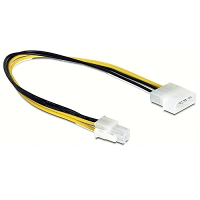 Imagen de Adaptador Delock 0.3m P4/molex 4 pin