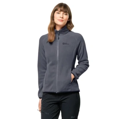 Imagen de Jack Wolfskin Moonrise Fz W, Chaqueta de forro polar Mujer, Gris (Delfín),XS