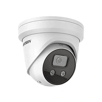 Imagen de Hikvision cámara de vigilancia Turret DS 2CD2386G2 ISU/SL(2,8 mm)(C) con 8 megapíxeles, hasta 30 m iluminación, Profesional, Acusense Filtro Alarma Falsa