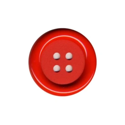 Imagen de Juego de 6 botones payaso color rojo 38 mm