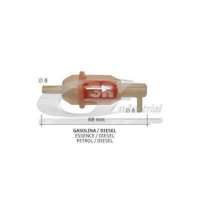 Imagen de 3RG B2003 Filtro combustible