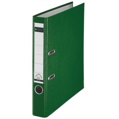 Imagen de Leitz 10155055 Archivador plástico 180º con anillas A4 color verde