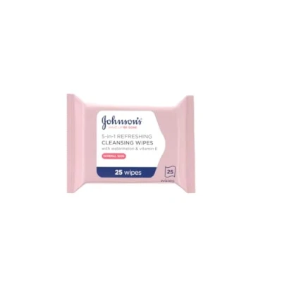 Imagen de Johnson&#039;s Face Care Make Up Be Gone Refreshing Wipes Pack of 25