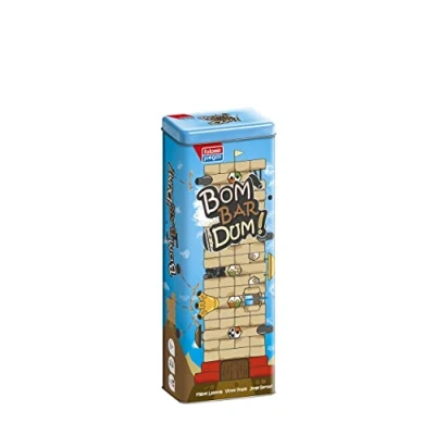 Imagen de Falomir Bombardum Construye y Defiende Tu Torre Juego De Estrategia Destreza Diversión Garantizada para Amigos Familia 2 a 6 Jugadores (Edad +6)