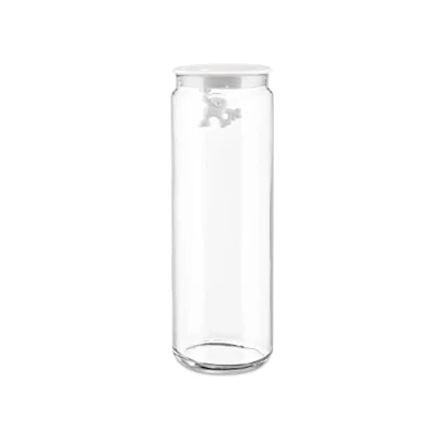 Imagen de Alessi Storage Jar Gianni A Little Man Holding On Tight 2 L White