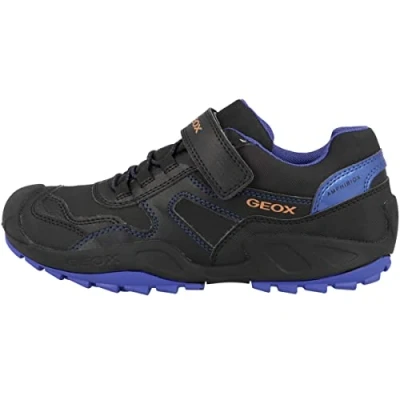 Imagen de Geox J New Savage Boy B A, Zapatos para Niño, Multicolor (Black/Royal), 25 EU