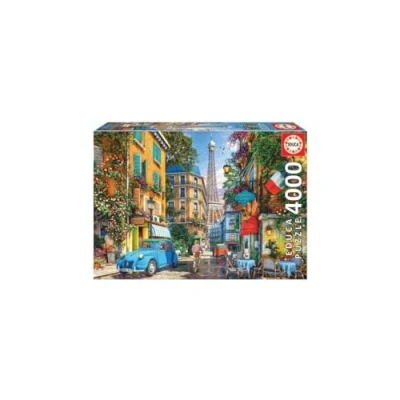 Imagen de Educa Calles de París, Puzzle 4.000 Piezas, Medidas: 136 x 96 cm, Incluye Servicio Pieza perdida hasta agotar existencias, A Partir 14 años (19284)