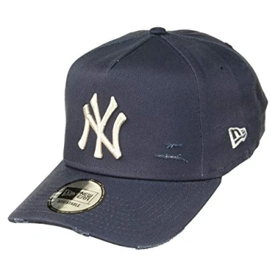 Imagen de New Era York Yankees 9forty A Frame Adjustable Cap Distressed Navy/Stone One Size