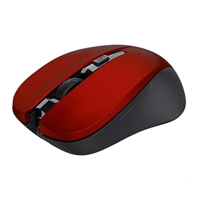Imagen de Ratón Trust Mydo Silent Inalámbrico Rojo Click 10m Ambidestro