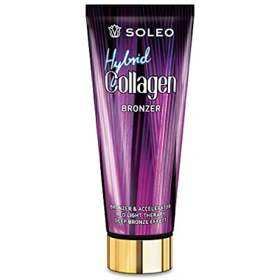 Imagen de Soleo Híbrido colágeno bronceador 200 ml