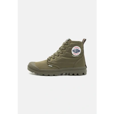 Imagen de Palladium Pampa HI DARE Rhona Unisex Botines bajos, Hombre, Talla: 42, Army green Zapatos