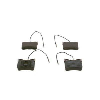 Imagen de BOSCH 0 986 461 130 Juego de pastillas freno Low Metallic con sensor desgaste incorporado clip émbolo PEUGEOT: 106 I Hatchback