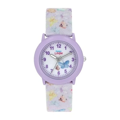 Imagen de Prinzessin Lillifee Reloj de Pulsera para niñas, analógico, Cuarzo, con Correa Textil, Resistente al Agua hasta 3 Bares, se Entrega en Caja Regalo.