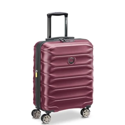Imagen de DELSEY Paris Maleta de Cabina para Hombre y Mujer Carro pequeño 40 x 23 55 cm policarbonato Resistente Extensible Mango telescópico Serie Meteor
