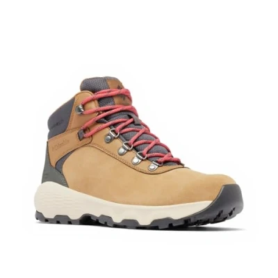 Imagen de Columbia Newton Wander Zapatillas de senderismo, Mujer, Talla: 42, Elk/sunset red Zapatos