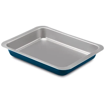 Imagen de Guardini, Línea XBake Lasaña de 24 x 32 cm, Acero con revestimiento antiadherente, verde nuevo libre PFAS, gris/azul
