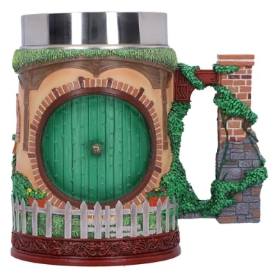 Imagen de Nemesis Now Jarra de El Señor los Anillos The Shire 15,5 cm, Resina, Producto Oficial del Anillos, Detalles True to Shire™, Fundido en la Mejor Pintado a Mano por