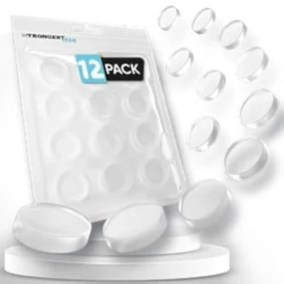 Imagen de STRONGEST tope para puerta de pared autoadhesivo, protección perfecta y puerta,