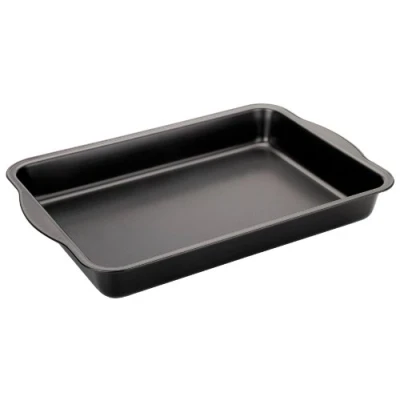 Imagen de Ibili RUSTIDERA Moka 40x29x6 CMS, Stainless Steel, Negro, 33 cm