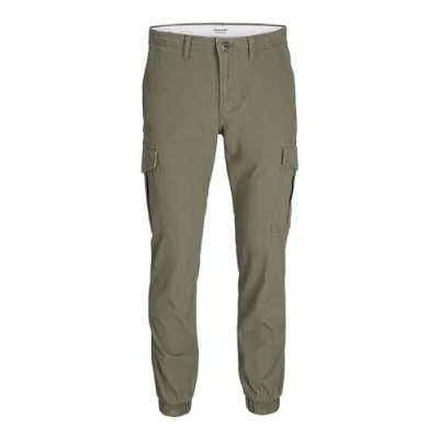Imagen de Jack &amp; Jones Jjimarco Jjjoe Cuffed Pantalones cargo, Hombre, Talla: 32x32, Dusty olive