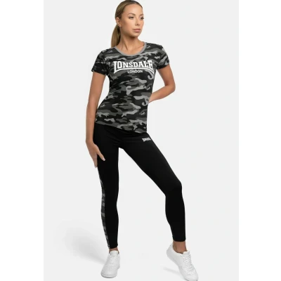 Imagen de Lonsdale Settiscarth T Shrit, Camo Grey, L para Mujer