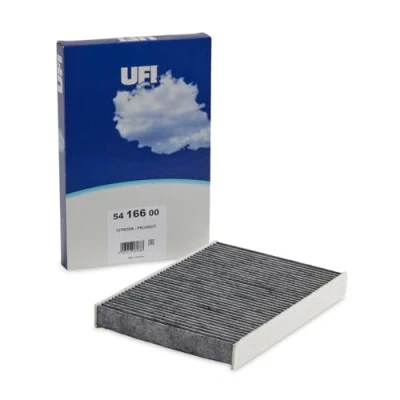 Imagen de UFI Filters, Filtro de Combustible Carbón Activo 54.166.00, Recambio, Apto para Coches, Modelos Citroen y Peugeot
